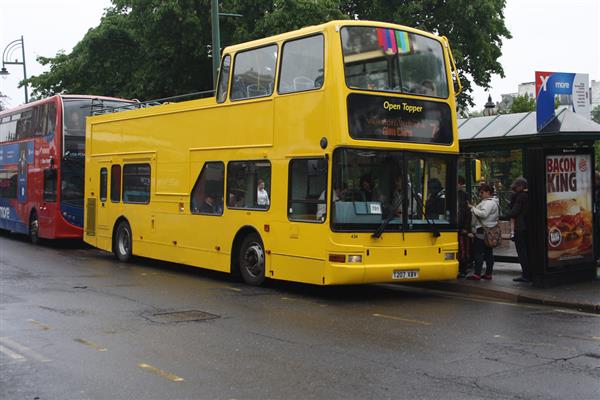 1999 Daf Semi Open top bus  Euro 4