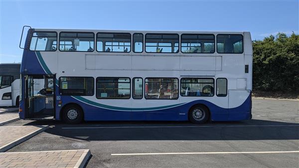 2001 Volvo B7, PSVAR, 74 seats with belts. 2001 Volvo B7, PSVAR, 74 seats with belts.