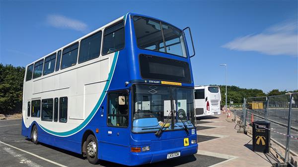 2001 Volvo B7, PSVAR, 74 seats with belts. 2001 Volvo B7, PSVAR, 74 seats with belts.
