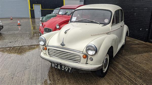 1960 Morris minor 1000, nice unrestored condition, drives well, solid underneath, original registration number WCA597, lots of fun, MOT and tax exempt, lots of fun, eye catching car by.