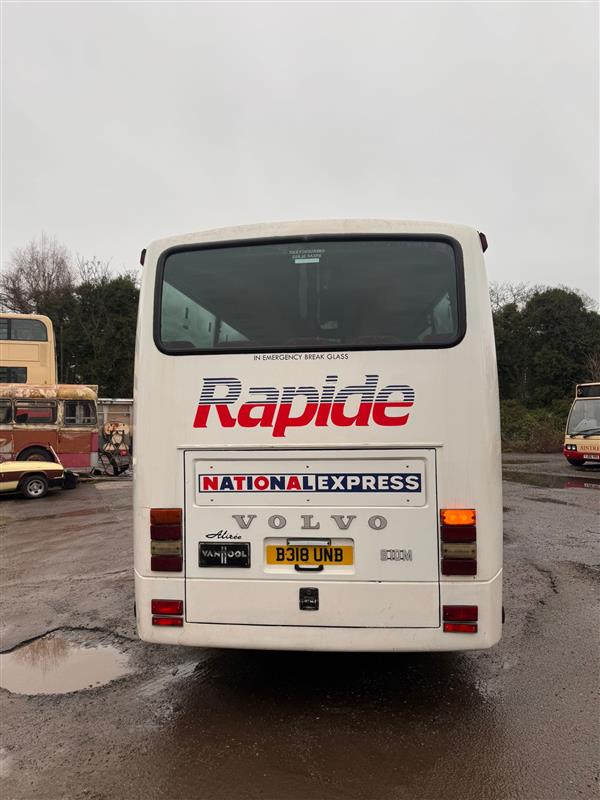 1985 VOLVO B10M MARK 1 VAN HOOL ALIZEE T8 1985 VOLVO B10M MARK 1 VAN HOOL ALIZEE T8