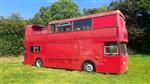 Double decker Daimler promotions bus
